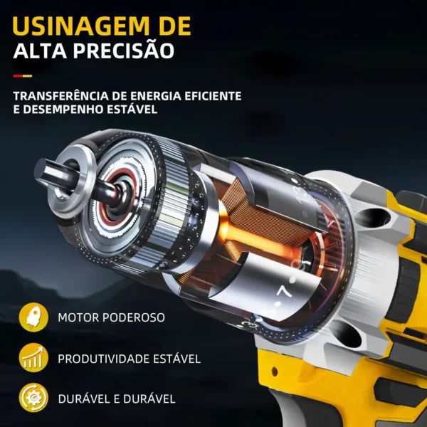Juego de taladro y destornillador inalámbricos - Imagen 2