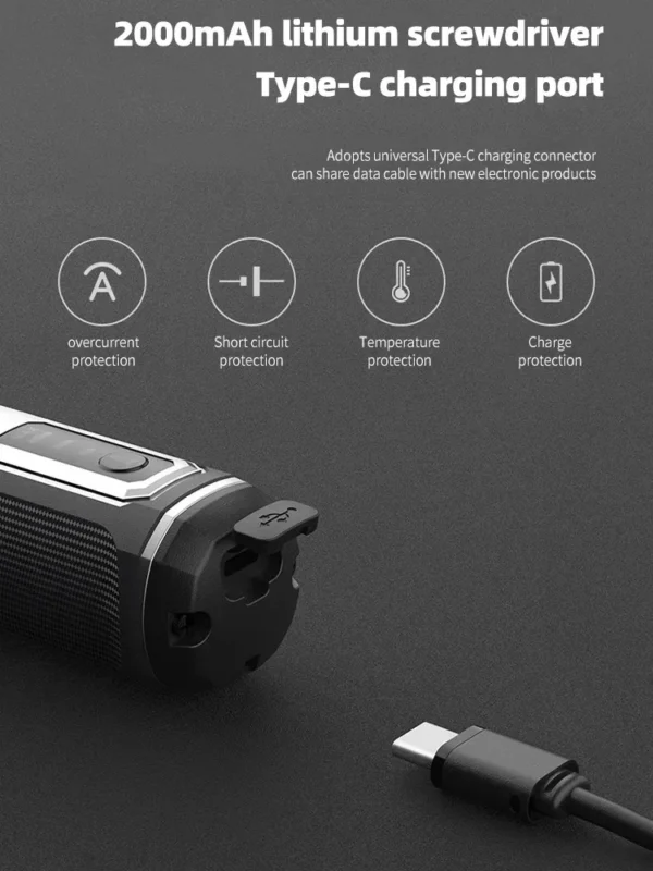 conjunto de herramientas eléctricas de 4 V, mantenimiento y reparación doméstica - Imagen 22