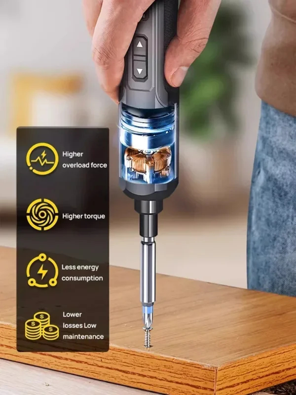 conjunto de herramientas eléctricas de 4 V, mantenimiento y reparación doméstica - Imagen 15
