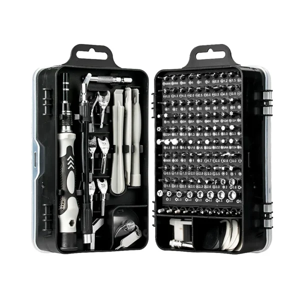 Juego de destornilladores metálicos 135 en 1 con puntas Torx magnéticas - Imagen 8